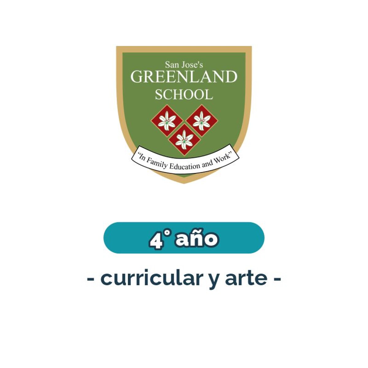 Lista de materiales - Primaria 4° año curricular y arte - Greenland 