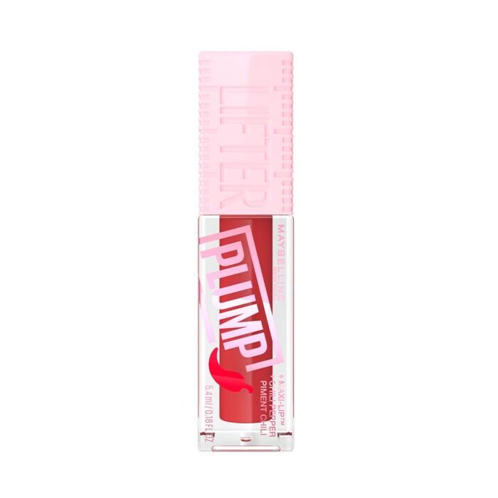 MAYBELLINE LABIAL LIFTER GLOSS HOT CHILI única