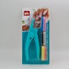 Set manicure para uñas postizas Color Turquesa