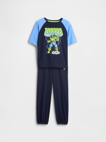 MVL THANOS SS JOGGER SET NAVY UNIFORM