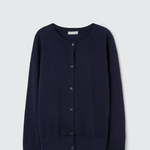 CARDIGAN FEM AZUL MARINO