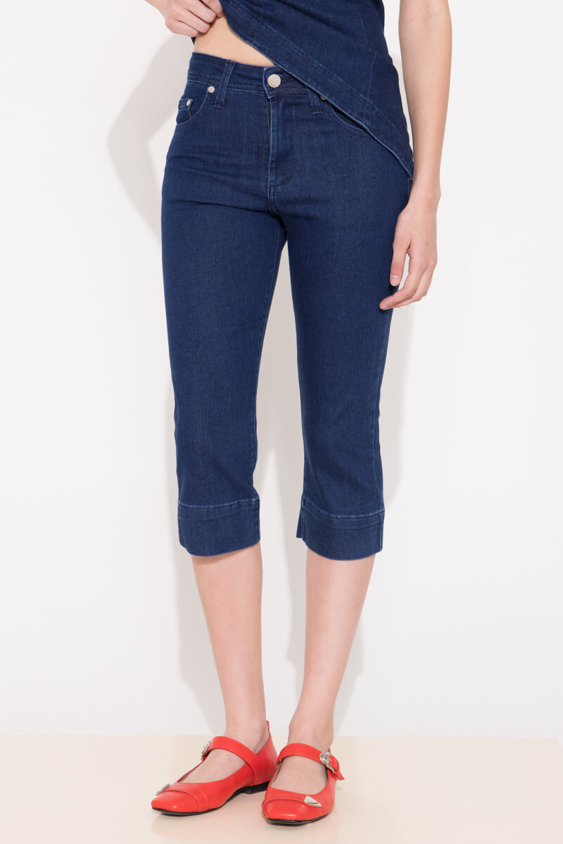 JEANS CAPRI NIKI Azul