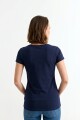Remera cuello redondo ICONIC 150 AZUL MARINO