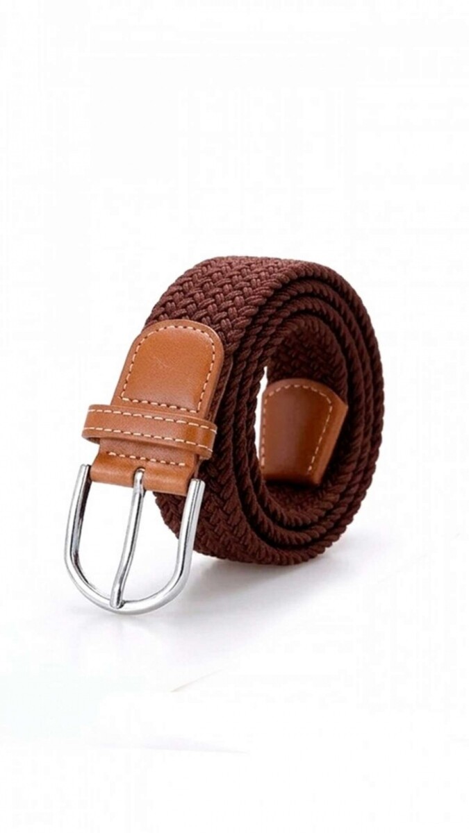 Cinto Unisex Elastizado - Chocolate 