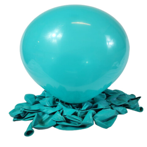 Globo Liso x50 Und Fessta Verde Agua