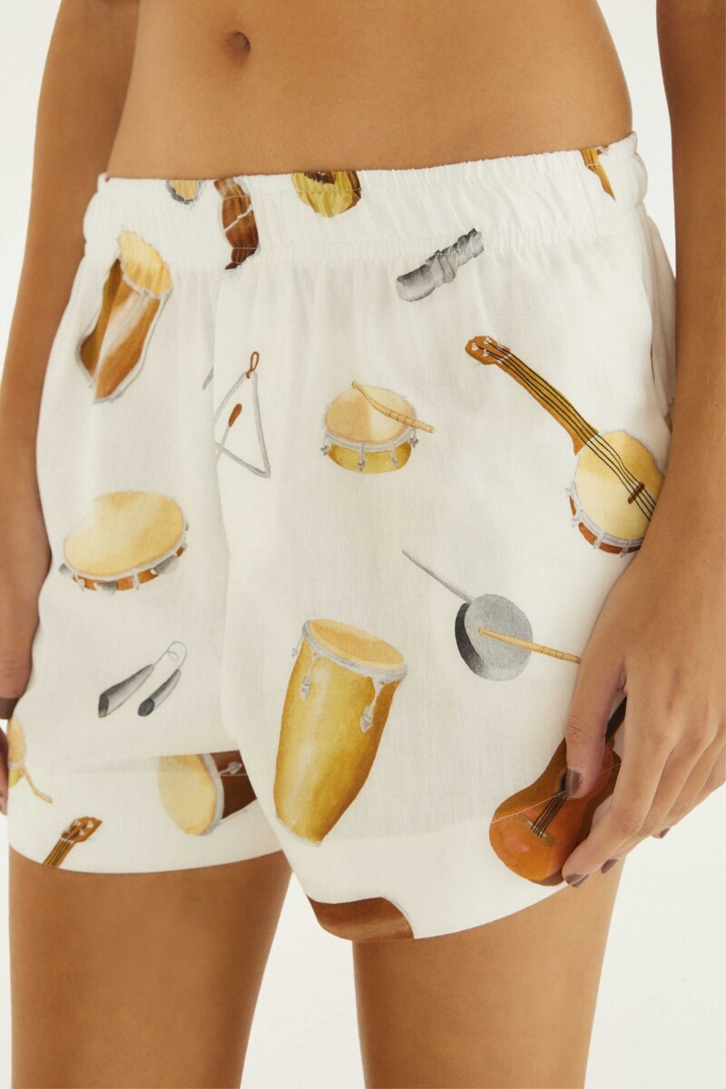 SHORTS PARA MUJER Crudo