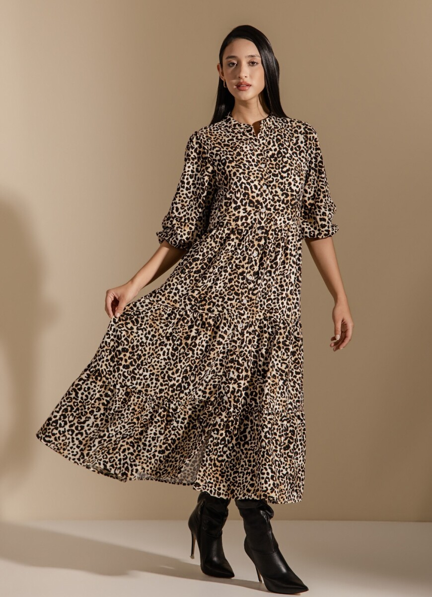 Vestido Estampado. 