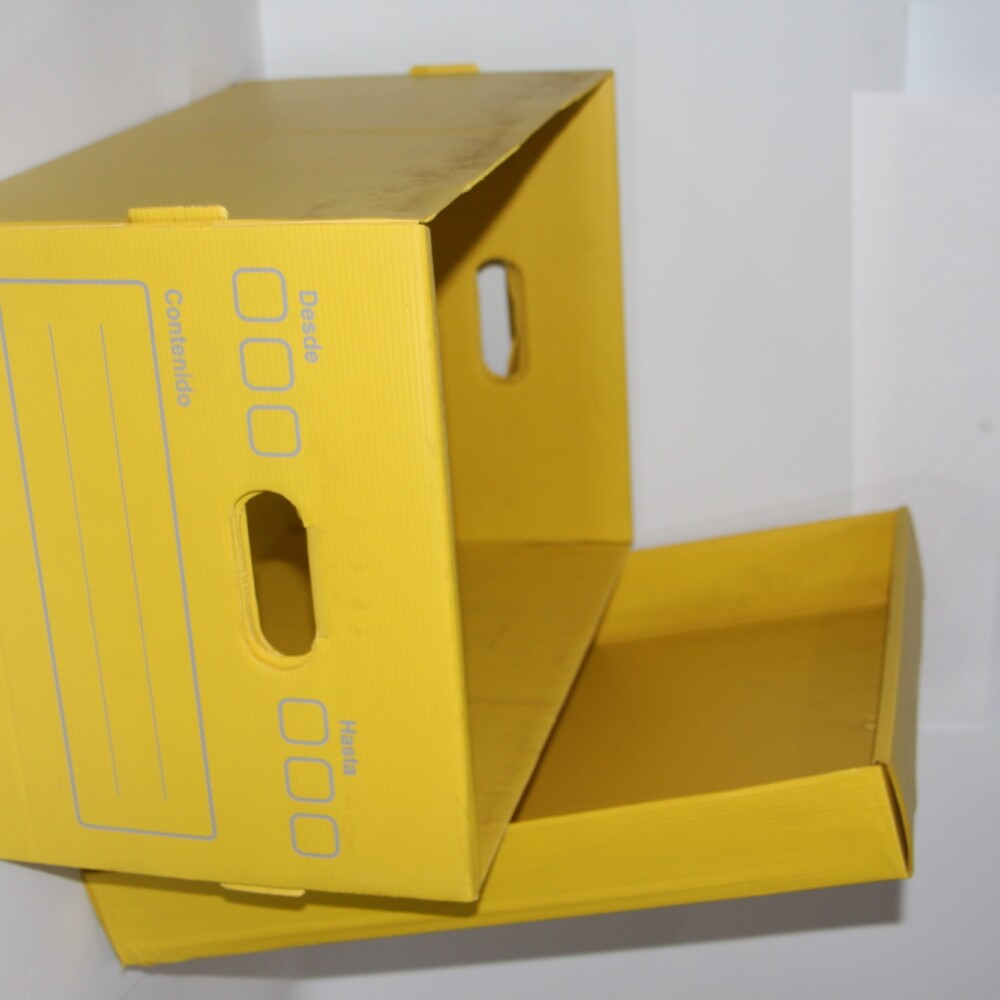 CAJA BIBLOS MULTIUSO COLOR AMARILLO