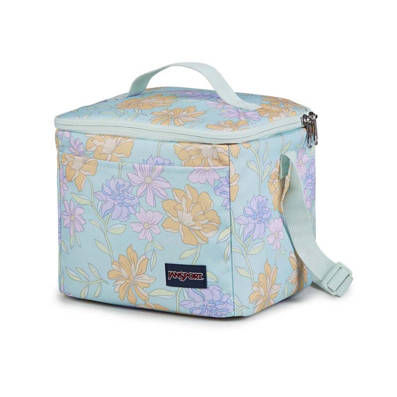 Lonchera Térmica Super Snack Faded Floral Fresh Mint