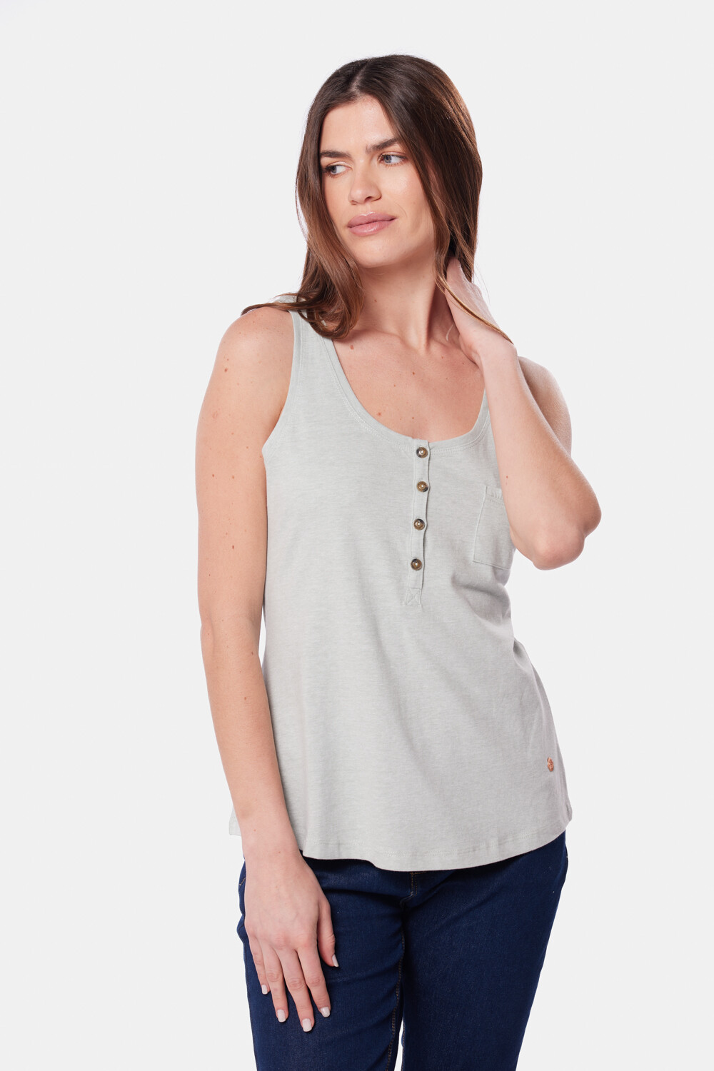 MUSCULOSA LISA Verde