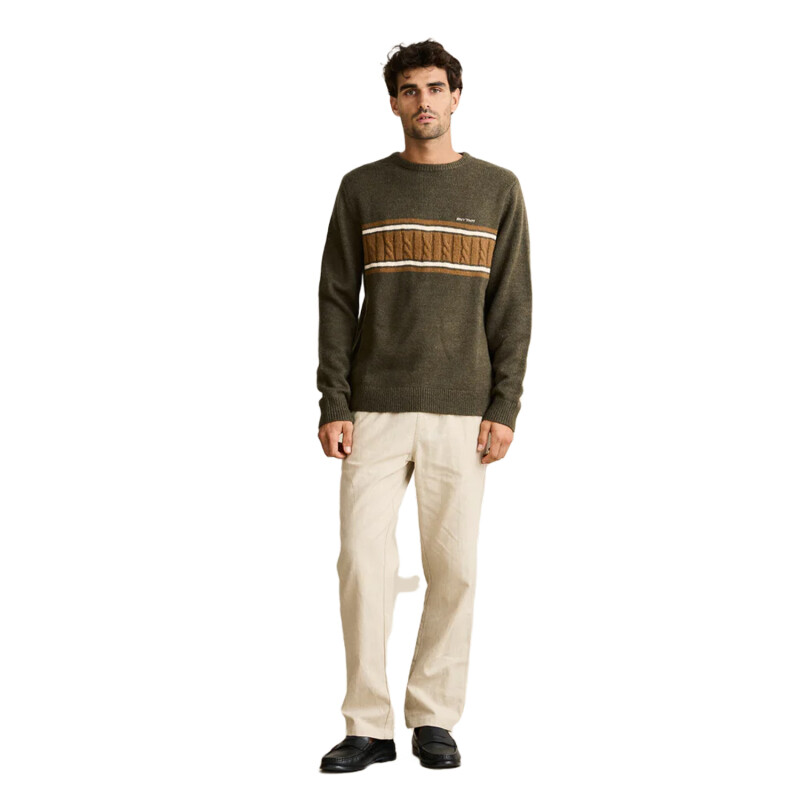 Buzo Rhythm Mohair Stripe Knit - Verde Buzo Rhythm Mohair Stripe Knit - Verde