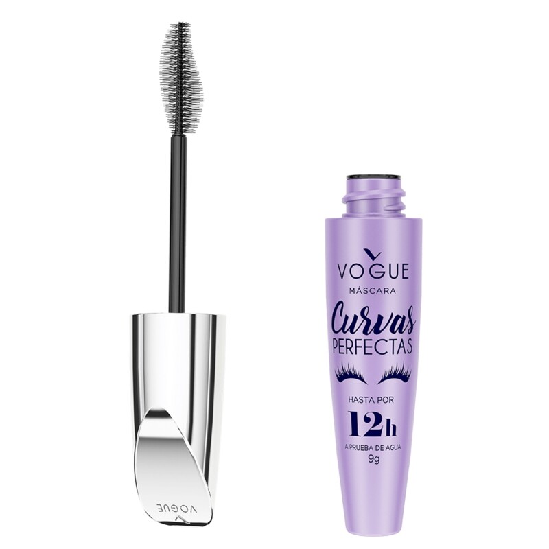 Máscara De Pestañas Vogue Curvas Perfectas Waterproof Nega 1 Unidad Máscara De Pestañas Vogue Curvas Perfectas Waterproof Nega 1 Unidad