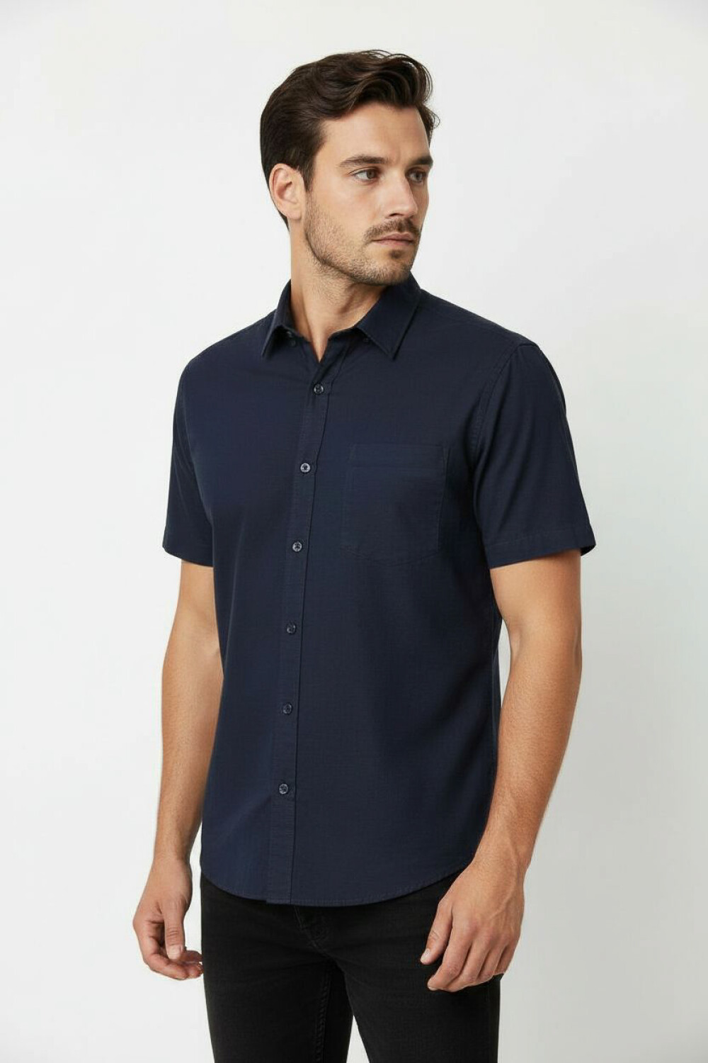 Camisa Exodo Azul Marino