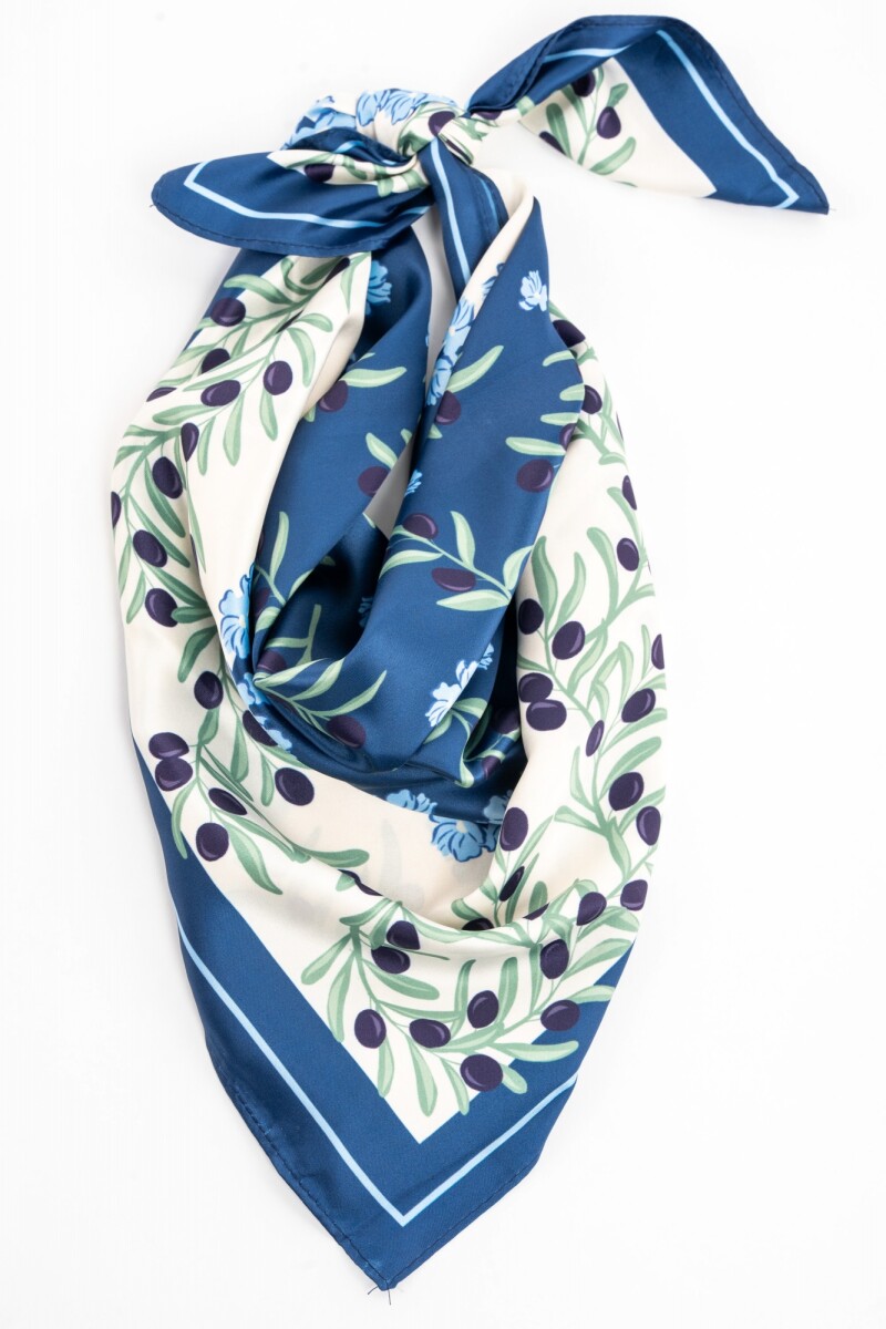 Bandana Print Azul