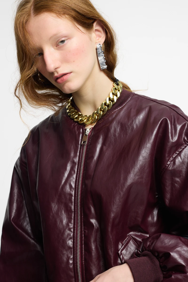 CHAQUETA Bordo