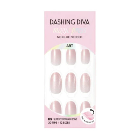 Uñas En Gel Listas (Press On) Pearly Gold