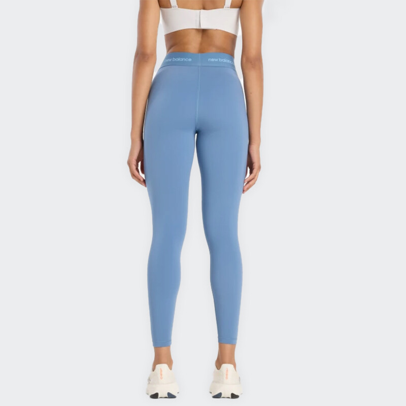 Calza New Balance High Rise 25 Azul