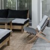 Butaca SANTORINI, plegable gris Butaca SANTORINI, plegable gris