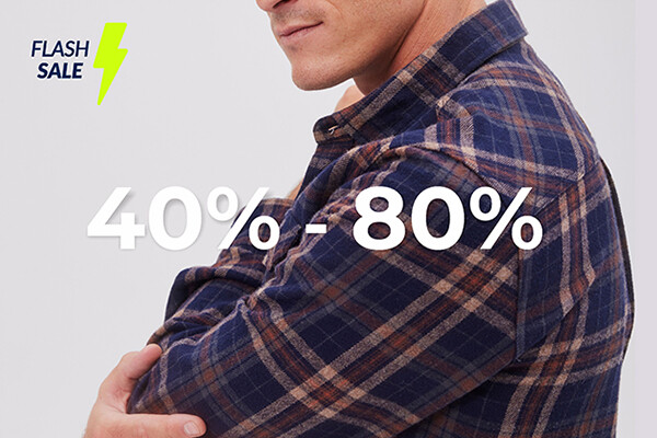 40%-80% FLASH SALE PARA ELLOS