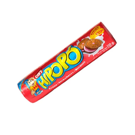 GALLETA RELLENA HIPOPO 100G FRUTILLA GALLETA RELLENA HIPOPO 100G FRUTILLA