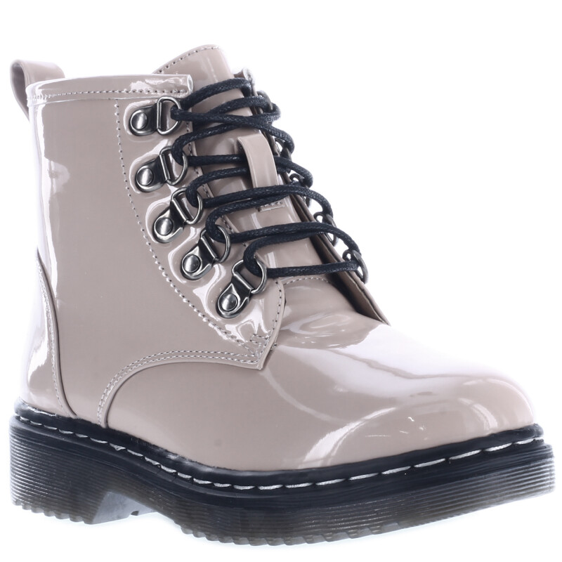 Bota de Niña Mini Miss Carol LALITA acordonada Beige