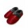 Pantuflas Unisex Cuerina Piel Sintética Antideslizantes Bordó