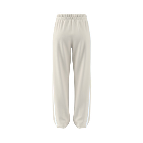 PANTALON BEIGE ESSENTIALS 3 STRIPES OPEN HEM FRENCH TERRY 3 BEIGE