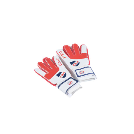 Guantes Golero CNdeF Licencias Junior Azul Royal, Rojo, Blanco