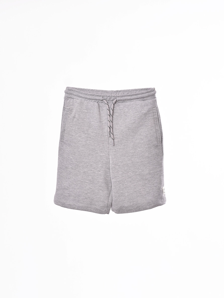 SHORT CAMILO BOY II - GRIS MELANGE M 