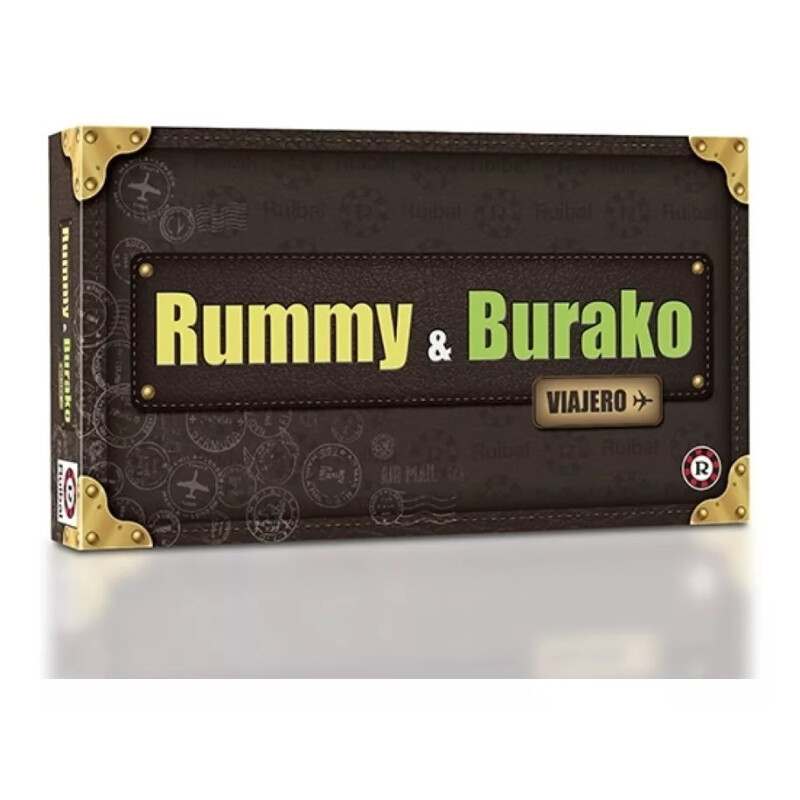 Juego De Mesa Rummy & Burako Viajero Juego De Mesa Rummy & Burako Viajero