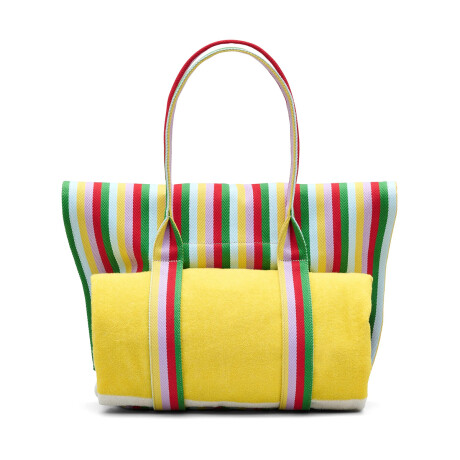 Marc Jacobs- Bolso de playa Tote tejido en jacquard Violeta