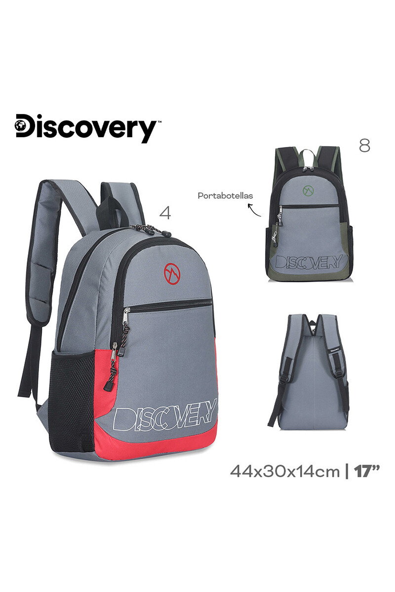 Mochila Discovery Gris