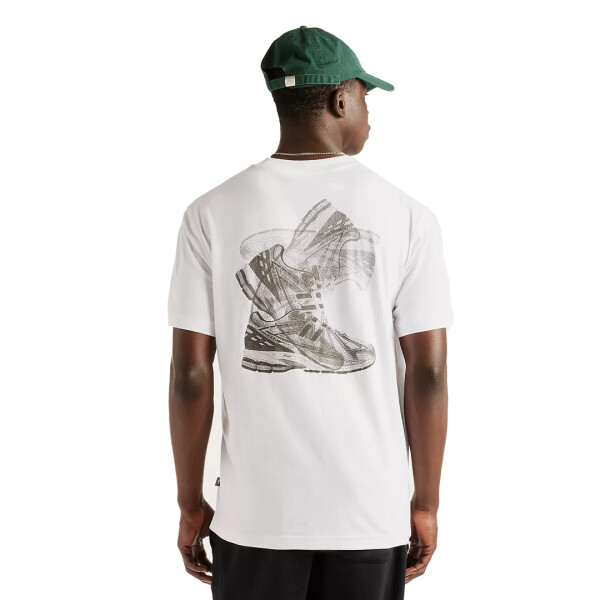 FOGGY DAZE 1906 T SHIRT - NEW BALANCE BLANCO