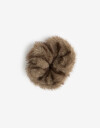 Skunzies Maxi Scrunchie Pelo Sintético - Marron Beige