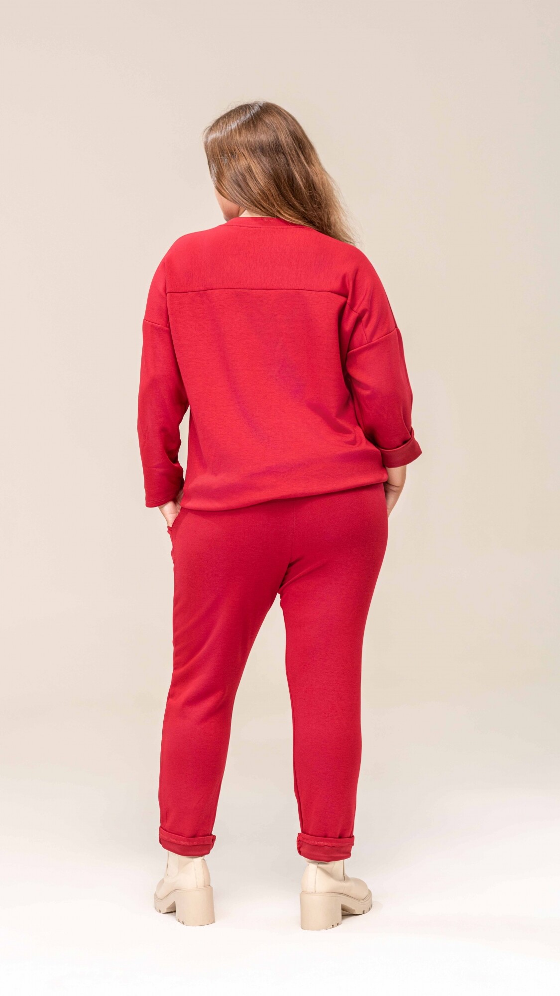 Pantalon Napoles rojo