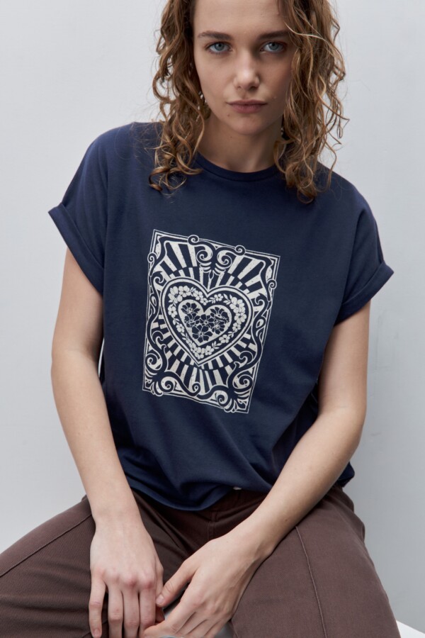 REMERA LIMBO Azul Marino