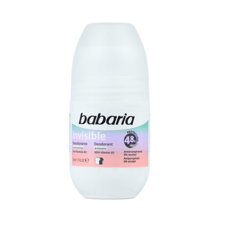Desodorante roll on Babaria basic invisible 50ml Desodorante roll on Babaria basic invisible 50ml