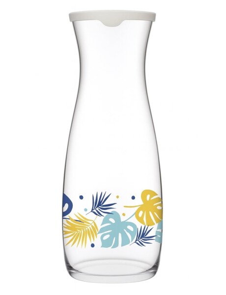 DECANTER 1180 ML VIDRIO DECO TAPA BLANCO PASABAHCE DECANTER 1180 ML VIDRIO DECO TAPA BLANCO PASABAHCE