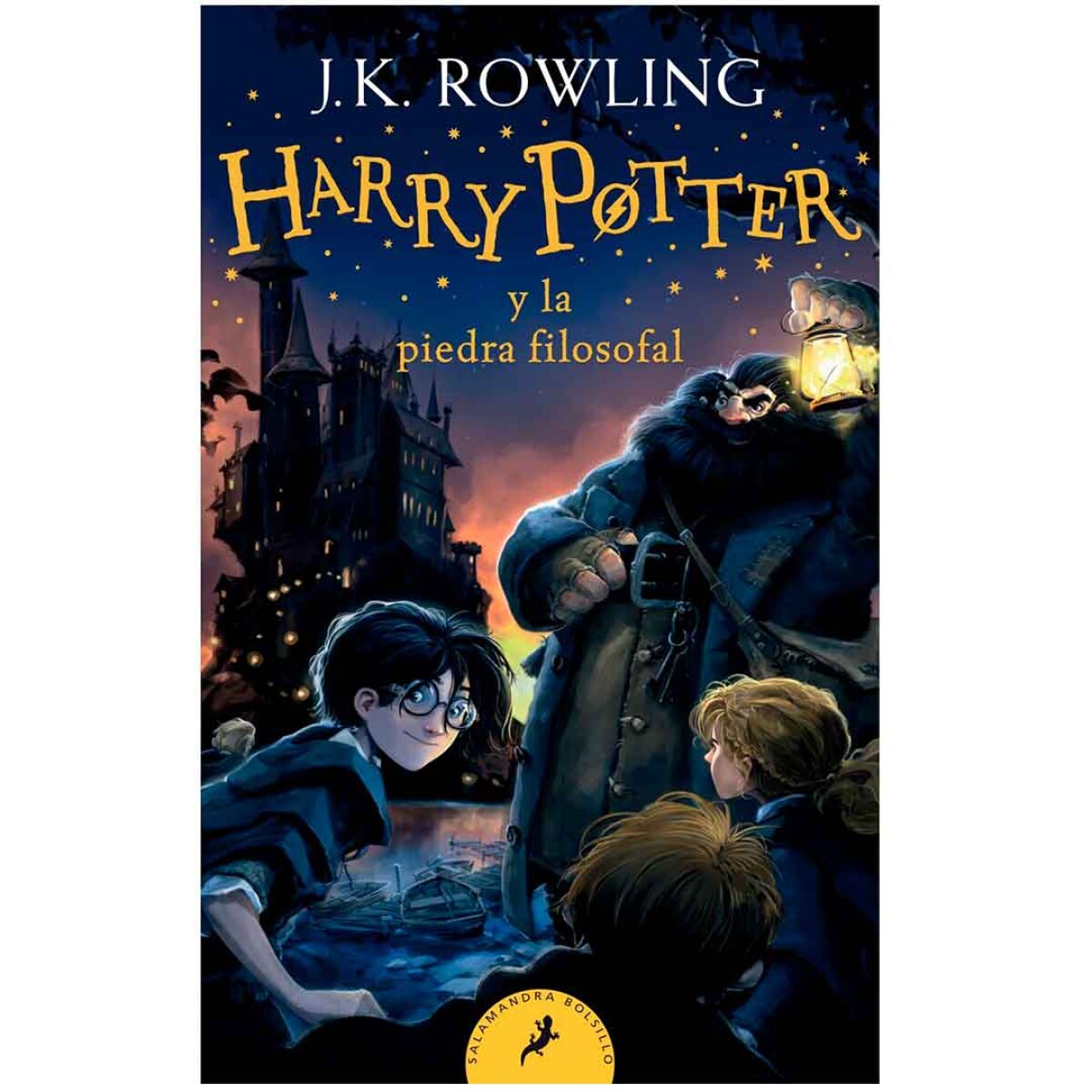 Libro Harry Potter y La Piedra Filosofal Salamandra 