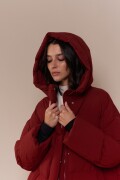 Campera Axolote BORDO