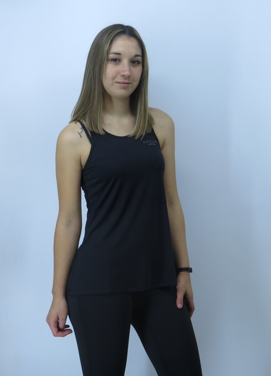 MUSCULOSA WANNA F400 - NEGRO 