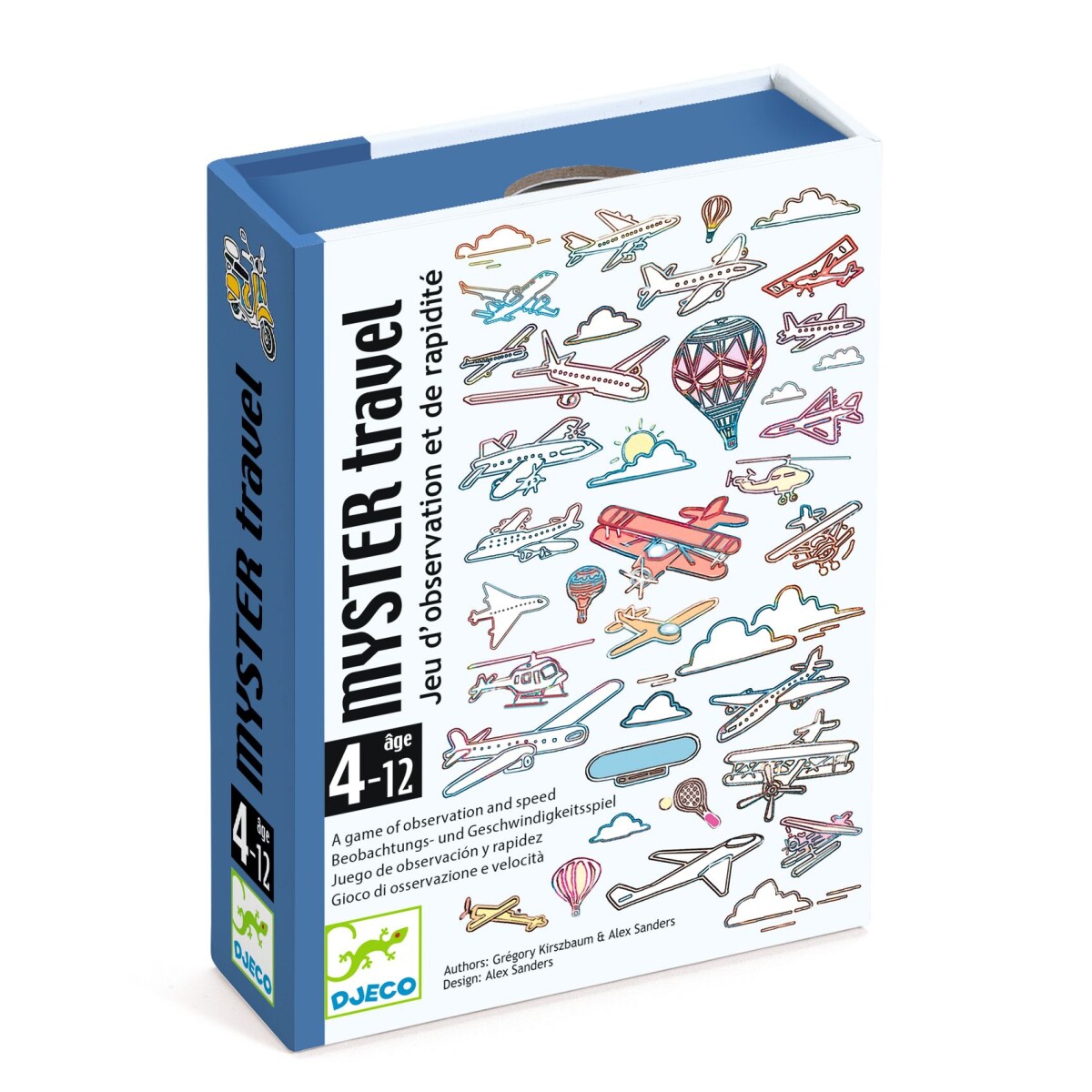 Juego de cartas Myster Travel Djeco 