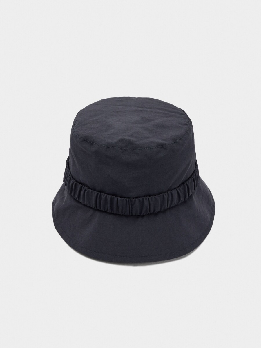 Sombrero Bucket De Nylon azul-marino