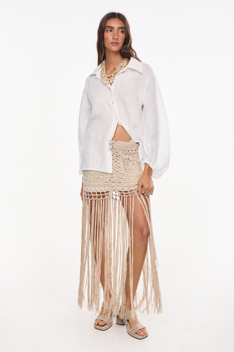 Falda Atlantica Beige