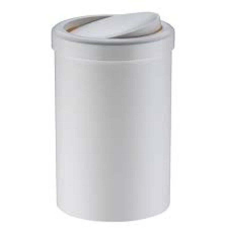Basurero c/tapa 8 Lts blanco Basurero c/tapa 8 Lts blanco