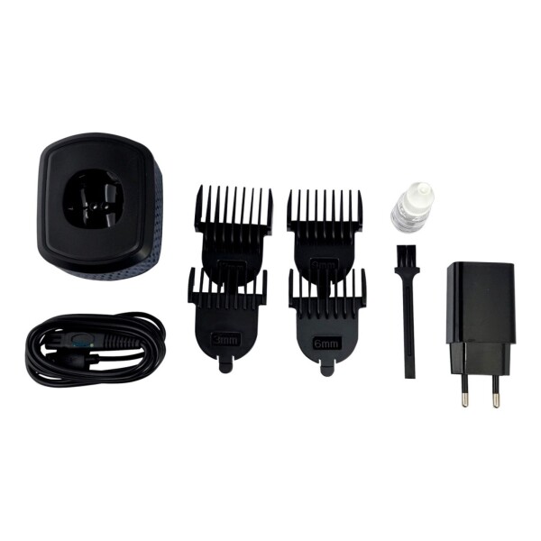 Cortapelo Cortadora Recargable Display Htc Velocidades Color Variante Azul