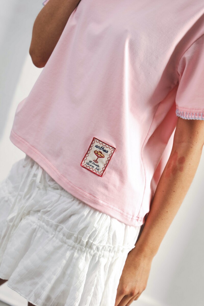 Remera OASIS Rosa