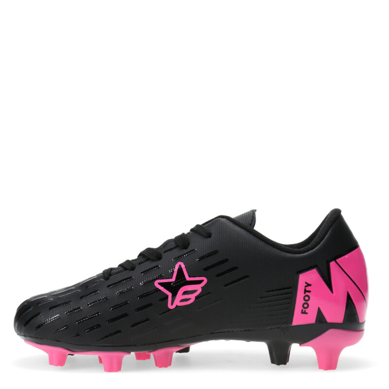 Championes Infantiles Footy Copa Libertadores Negro - Fucsia