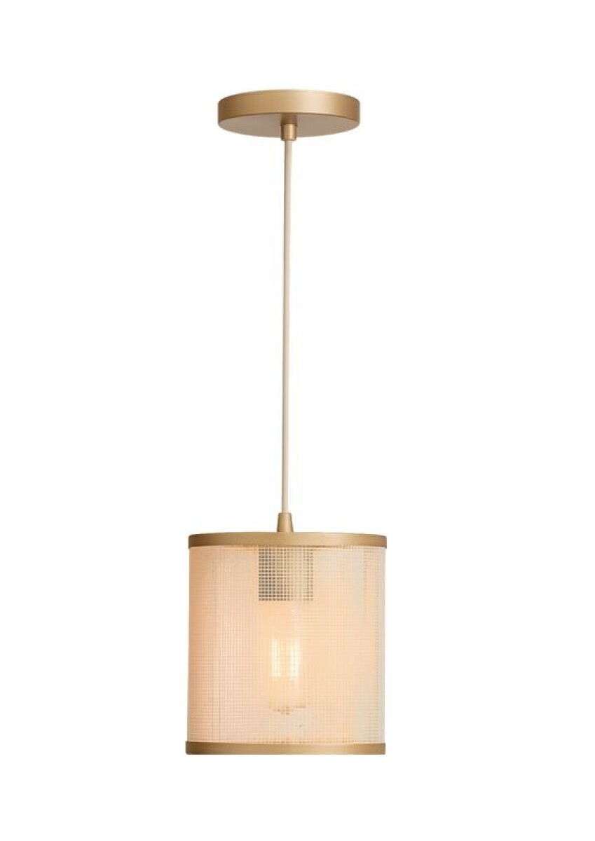 COLGANTE APOLLO 1L E27 D15CM CASTAÑO 