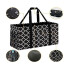 Bolsa plastillera negra con diseño 70*39*42 cm Bolsa Plastillera Negra Con Diseño 70*39*42 Cm
